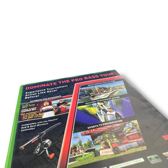 Rapala Pro Bass Fishing (Microsoft Xbox 360, 2010) Complete with Manual - Tested - Picture 4 of 6